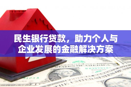 东西湖民生银行贷款，助力个人与企业发展的金融解决方案