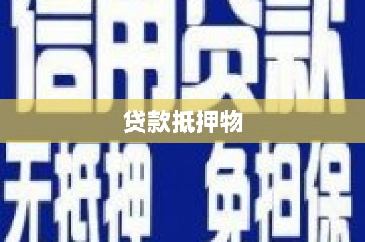 东西湖贷款抵押物