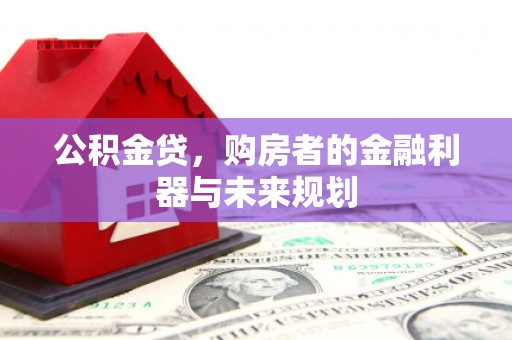 东西湖公积金贷，购房者的金融利器与未来规划