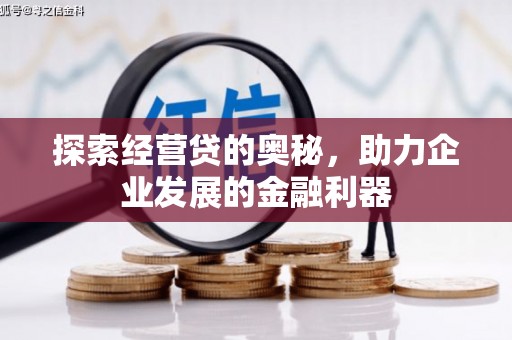 东西湖探索经营贷的奥秘，助力企业发展的金融利器
