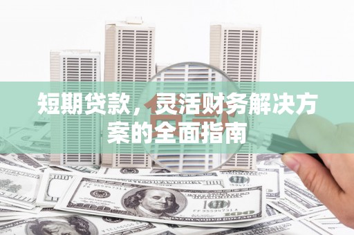 东西湖短期贷款，灵活财务解决方案的全面指南
