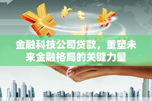 东西湖金融科技公司贷款，重塑未来金融格局的关键力量