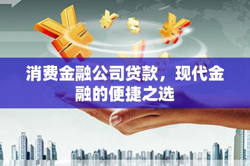 东西湖消费金融公司贷款，现代金融的便捷之选