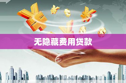 东西湖无隐藏费用贷款