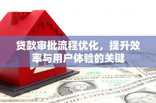 东西湖贷款审批流程优化，提升效率与用户体验的关键