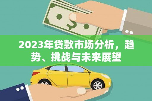东西湖2023年贷款市场分析，趋势、挑战与未来展望