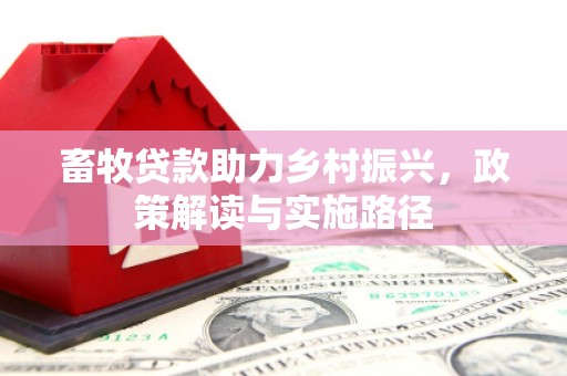 东西湖畜牧贷款助力乡村振兴，政策解读与实施路径