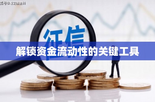东西湖解锁资金流动性的关键工具