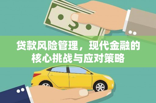东西湖贷款风险管理，现代金融的核心挑战与应对策略