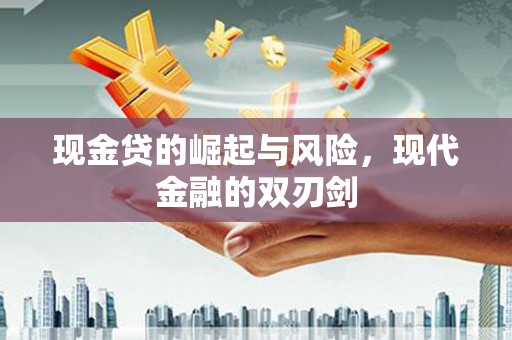 东西湖现金贷的崛起与风险，现代金融的双刃剑