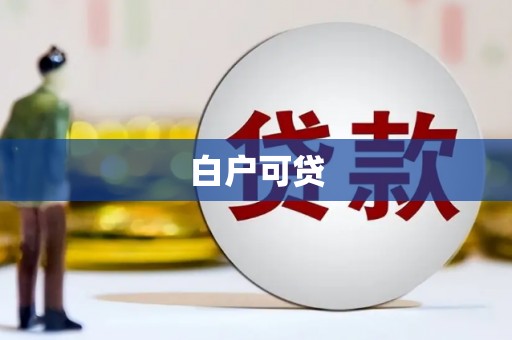 东西湖白户可贷