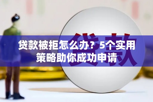 东西湖贷款被拒怎么办？5个实用策略助你成功申请