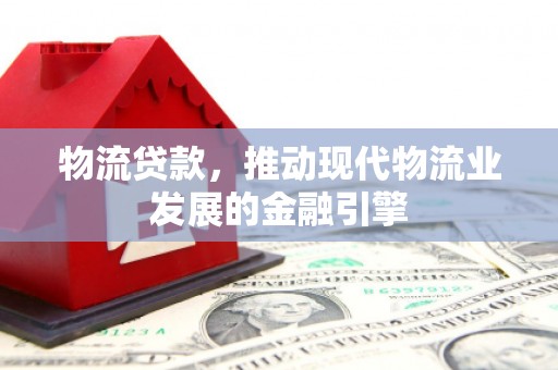东西湖物流贷款，推动现代物流业发展的金融引擎