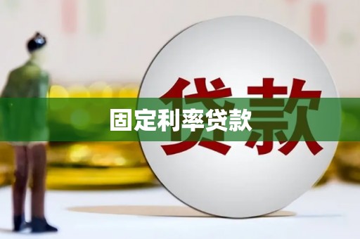 东西湖固定利率贷款