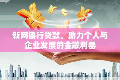 东西湖新网银行贷款，助力个人与企业发展的金融利器