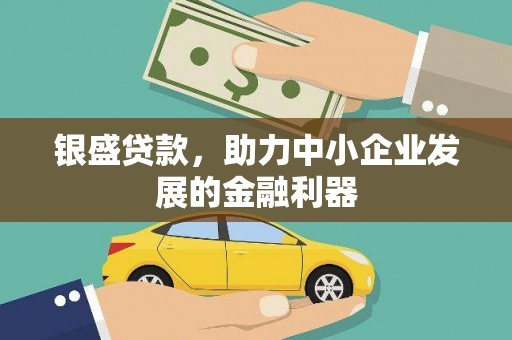 东西湖银盛贷款，助力中小企业发展的金融利器