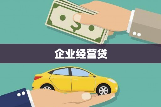 东西湖企业经营贷