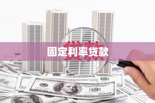 东西湖固定利率贷款