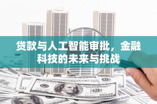 东西湖贷款与人工智能审批，金融科技的未来与挑战