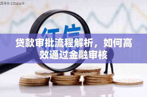 东西湖贷款审批流程解析，如何高效通过金融审核