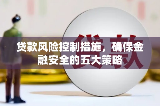 东西湖贷款风险控制措施，确保金融安全的五大策略
