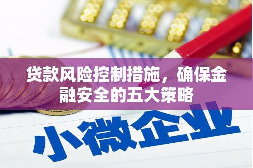 东西湖贷款风险控制措施，确保金融安全的五大策略