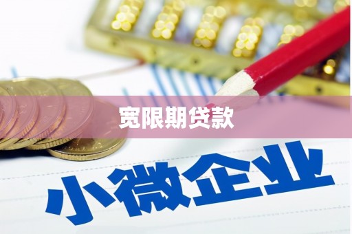 东西湖宽限期贷款