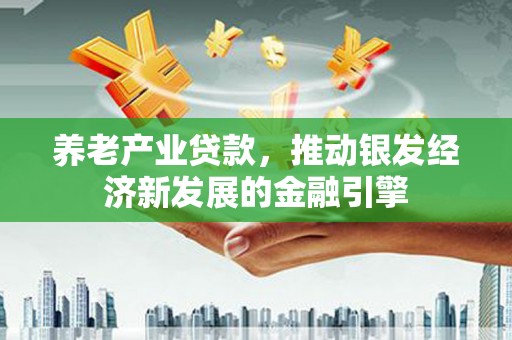 东西湖养老产业贷款，推动银发经济新发展的金融引擎