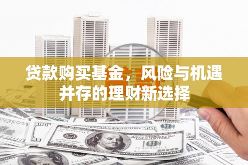 东西湖贷款购买基金，风险与机遇并存的理财新选择