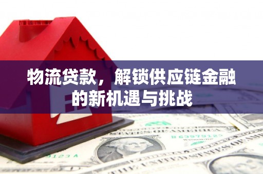 东西湖物流贷款，解锁供应链金融的新机遇与挑战