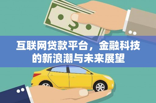 东西湖互联网贷款平台，金融科技的新浪潮与未来展望