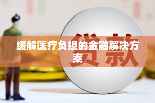 东西湖缓解医疗负担的金融解决方案