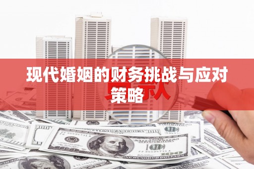 东西湖现代婚姻的财务挑战与应对策略