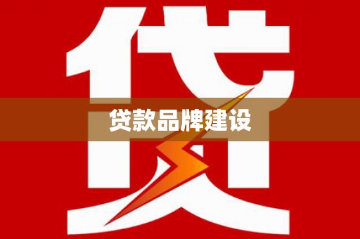 东西湖贷款品牌建设